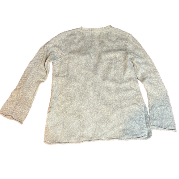 size small j. jill light grey sweater - Picture 2 of 3